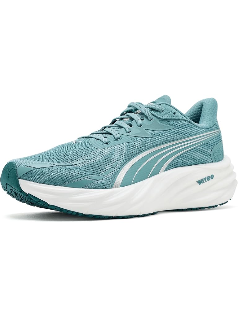 Green PUMA Velocity Nitro 4 Running Shoes