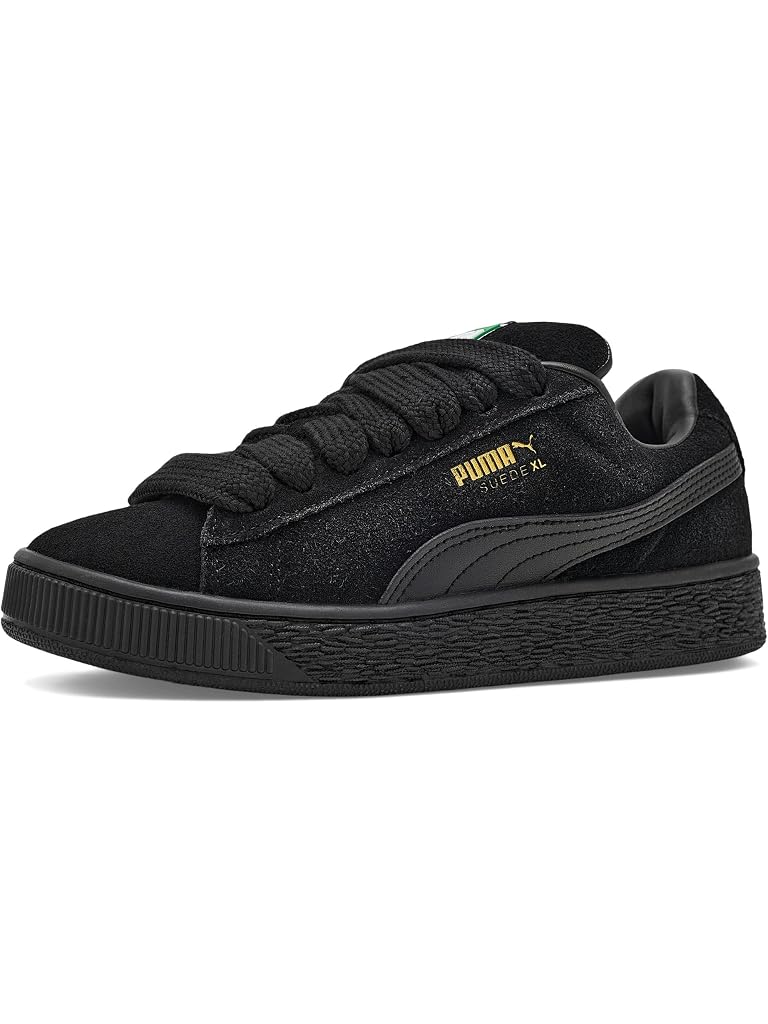 Black PUMA Suede XL (Big Kid)