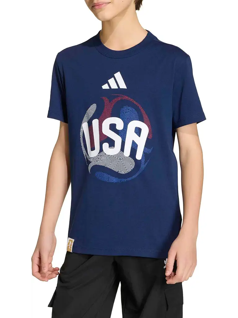 adidas FIFA World Cup 26™ USA T-Shirt (Little Kid/Big Kid)