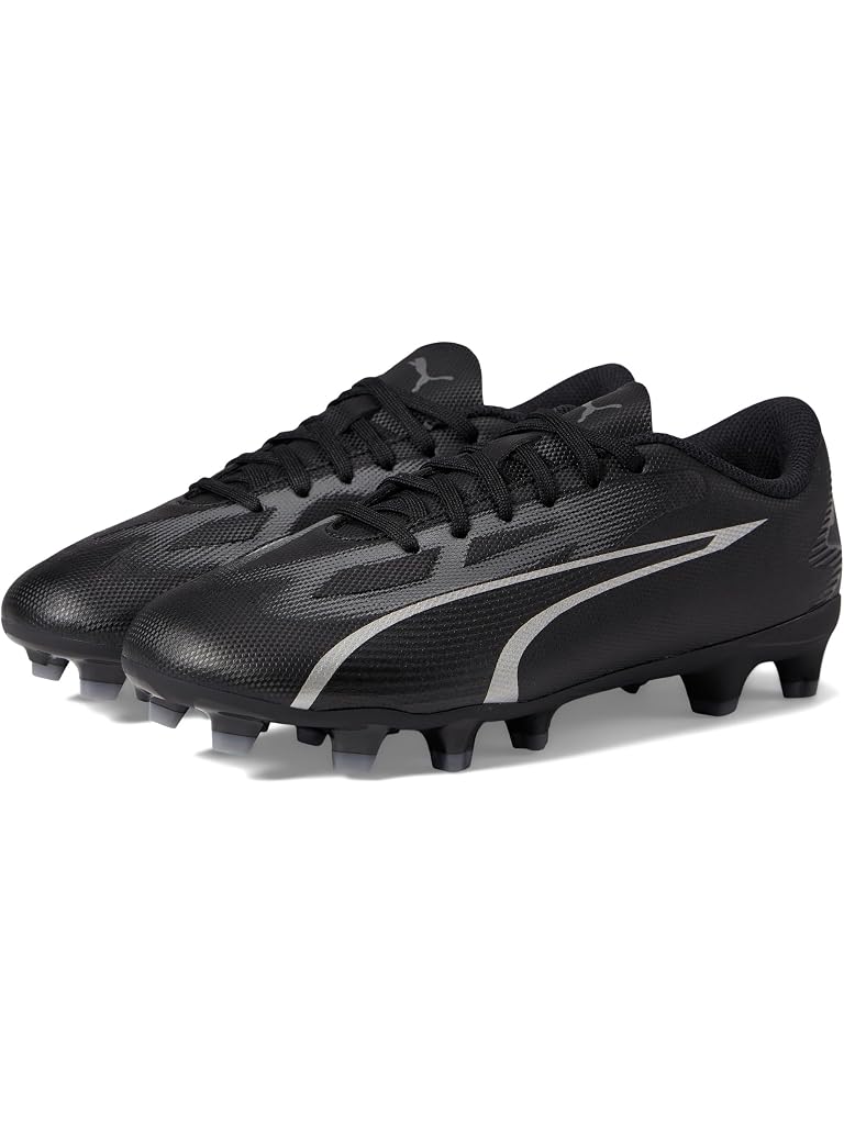 Black PUMA Ultra Play Firm Ground/Artificial Ground (Toddler/Little Kid/Big Kid)