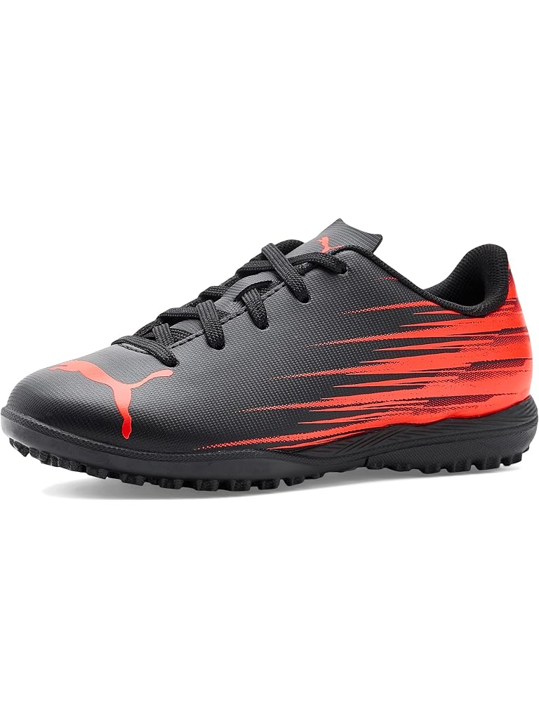 Black PUMA Attacanto Turf Trainer Soccer Cleats (Toddler/Little Kid/Big Kid)