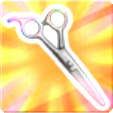 The Hair Shears sticker from Paper Mario: Sticker Star