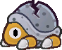 A Stone Buzzy with a slightly-cracked shell.