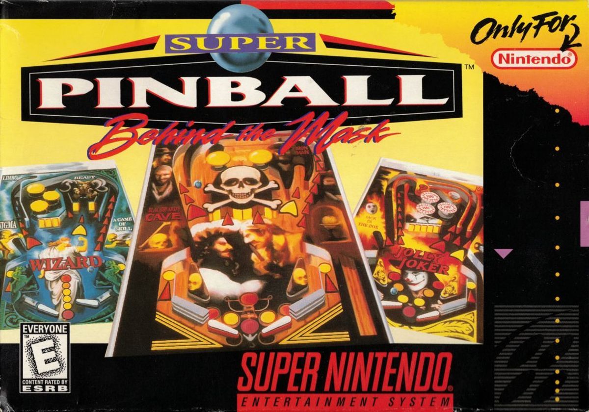 Super Pinball: Behind The Mask (Video Game)