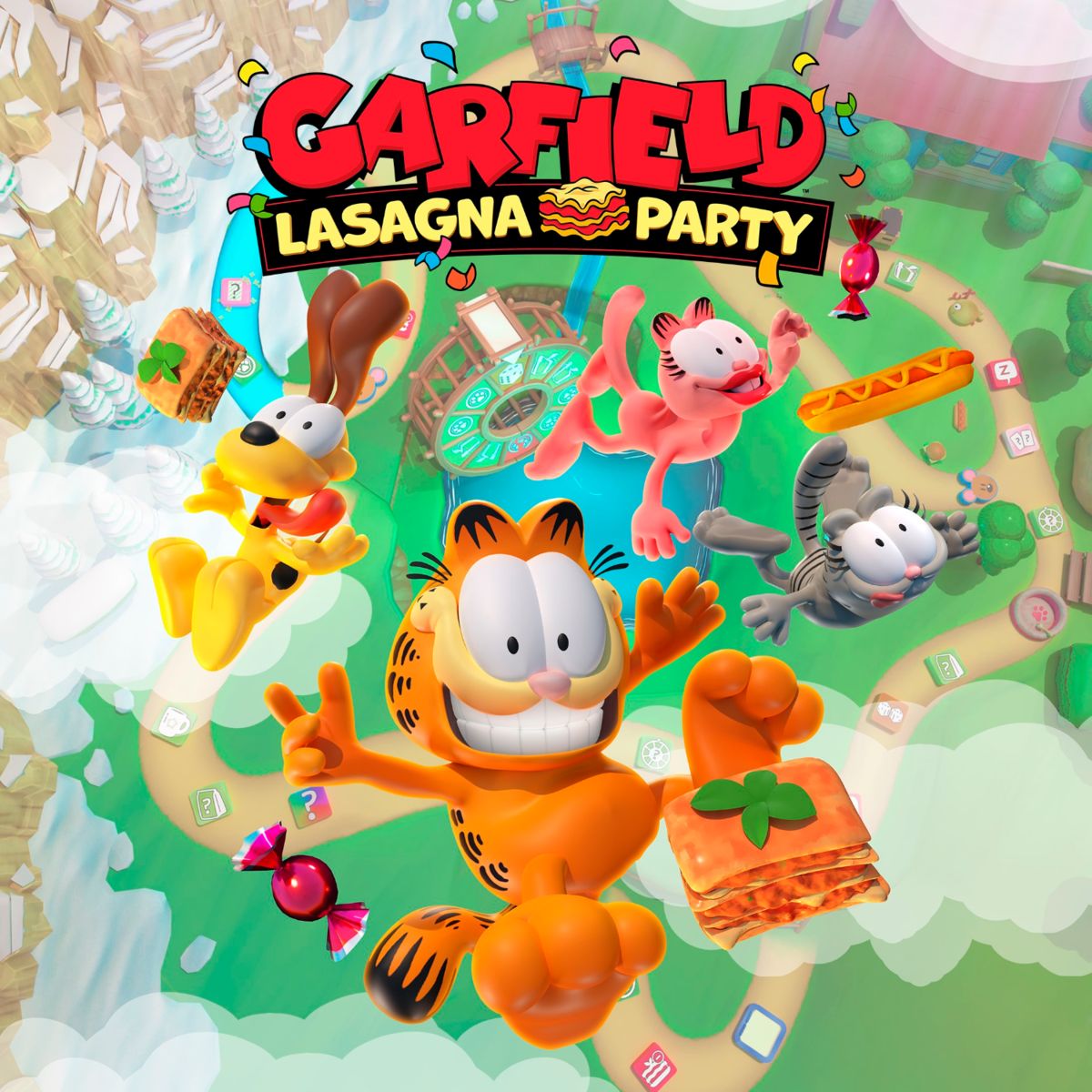 Garfield Lasagna Party (Video Game)
