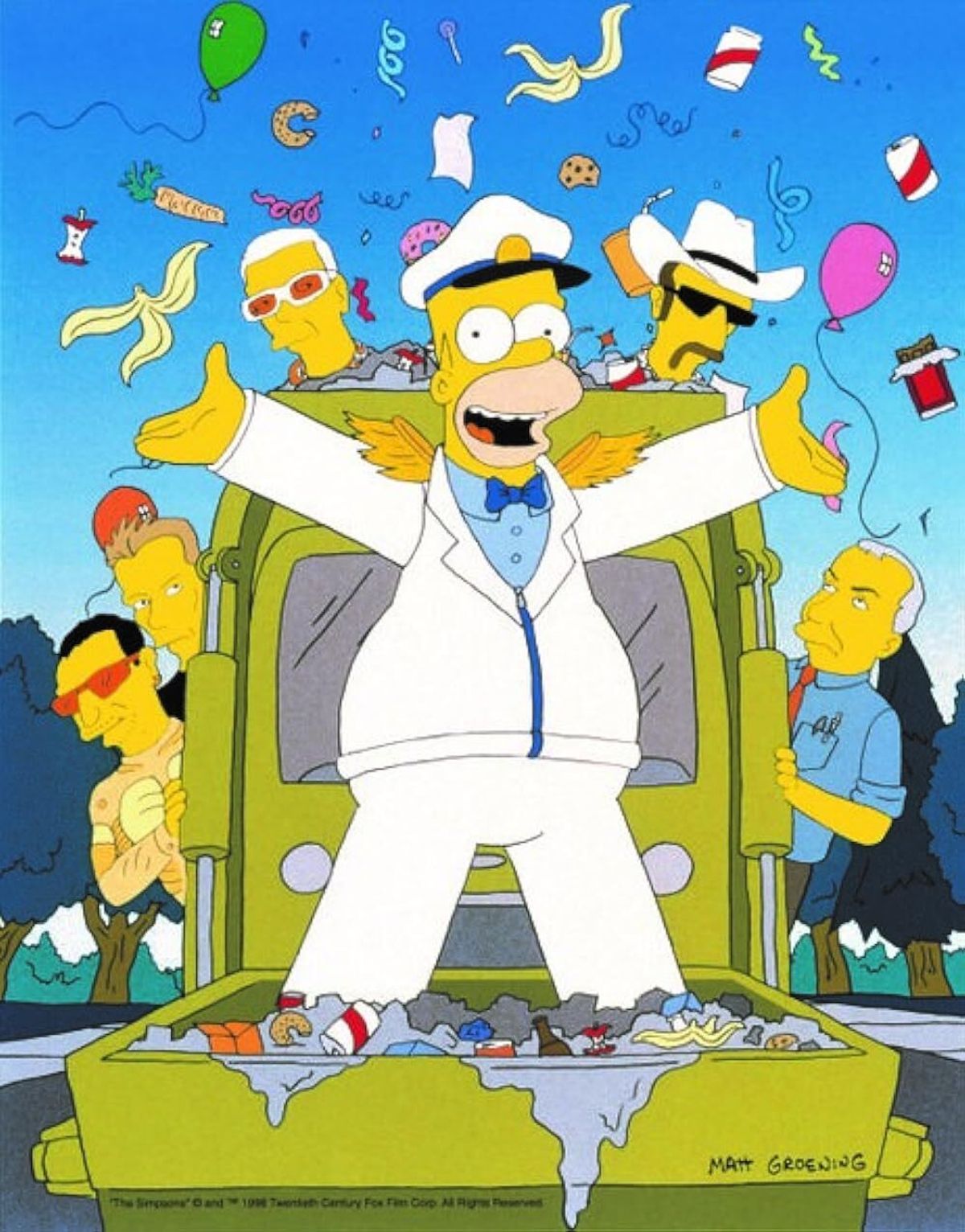 The Simpsons S 9 E 22 Trash Of The Titans Recap