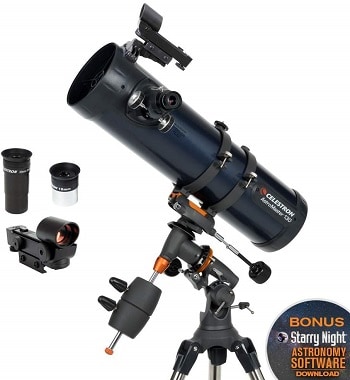 Celestron - AstroMaster 130EQ Newtonian Telescope Celestron - AstroMaster 130EQ Newtonian Telescope