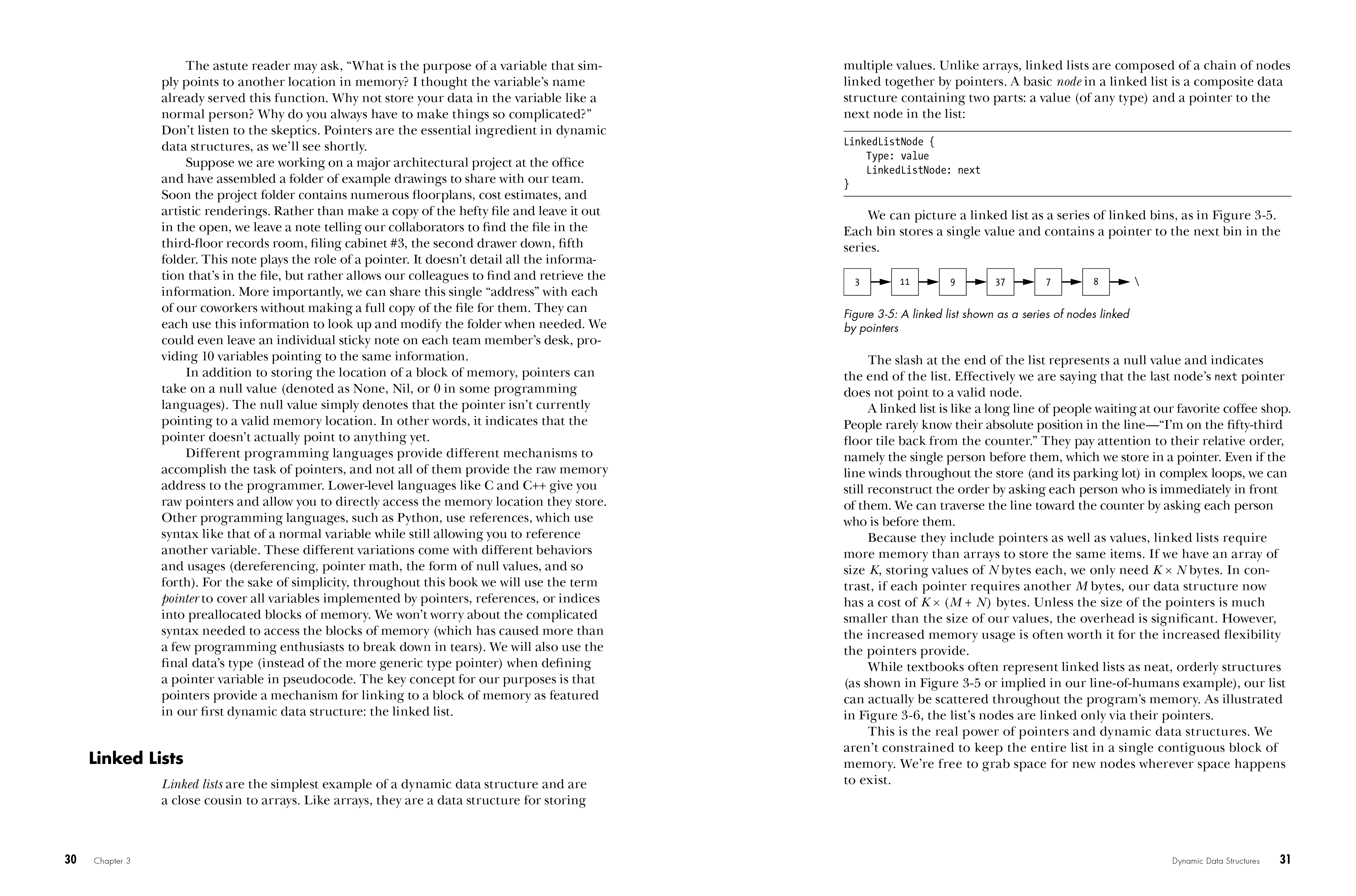 Data Structures the Fun Way interior spread Data Structures the Fun Way interior spread