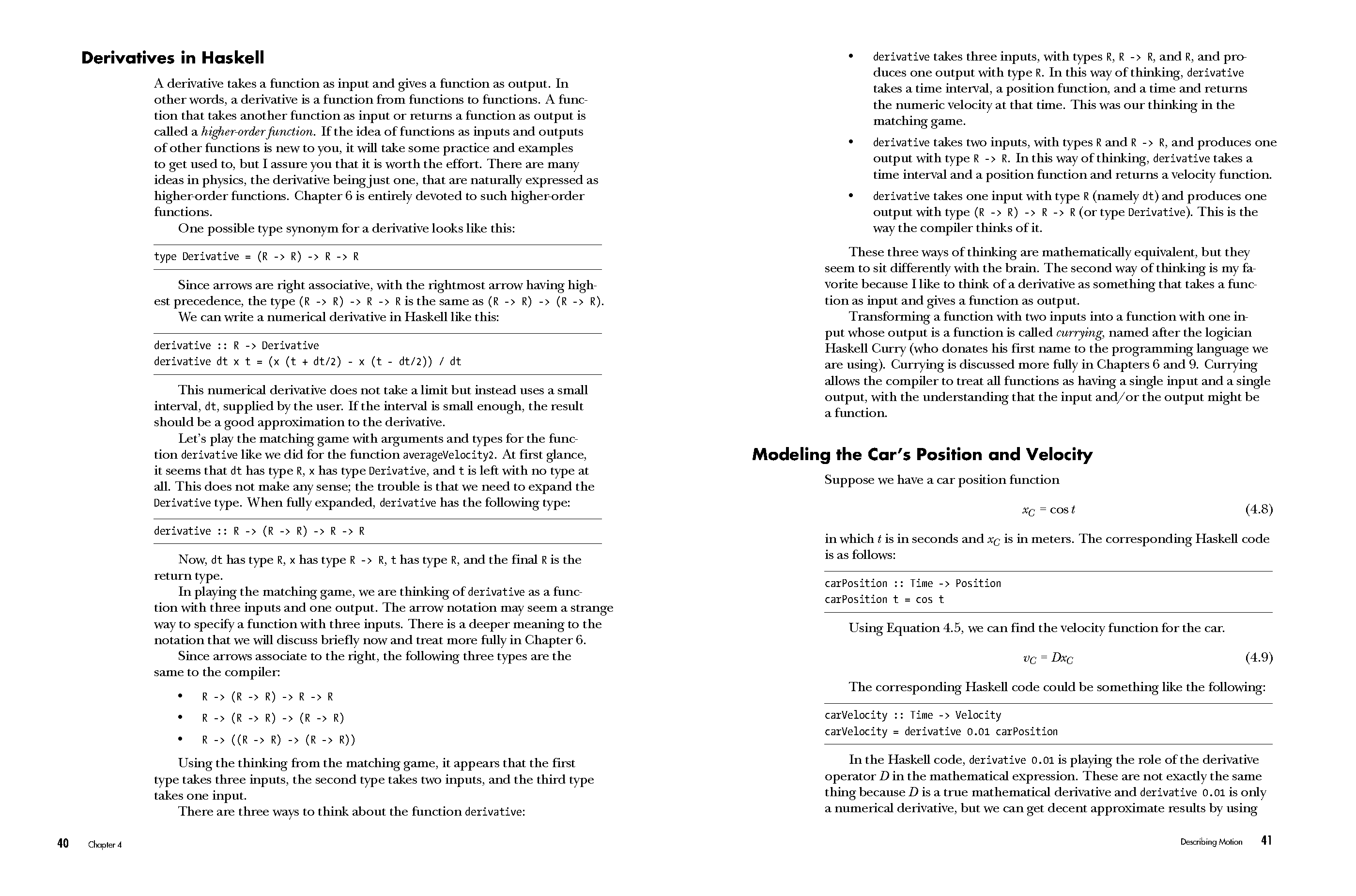 Learn Physics with Functional Programming pages 40-41 Learn Physics with Functional Programming pages 40-41