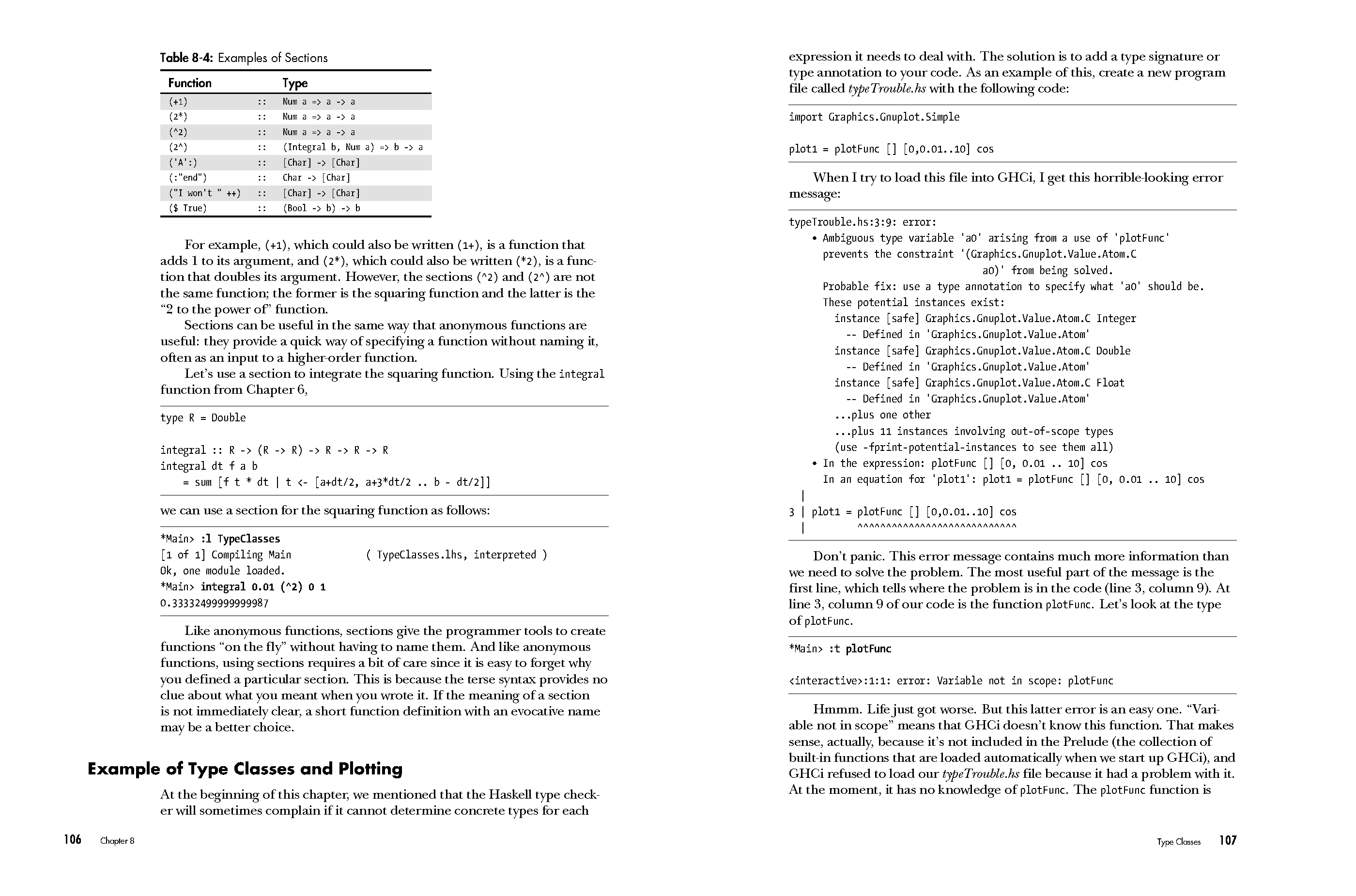 Learn Physics with Functional Programming pages 106-107 Learn Physics with Functional Programming pages 106-107