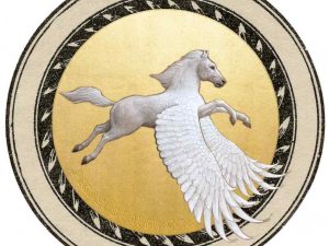 Pegasus Paper Co. Vintage Label