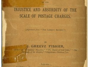 Vintage Postal Fees Protest Printable