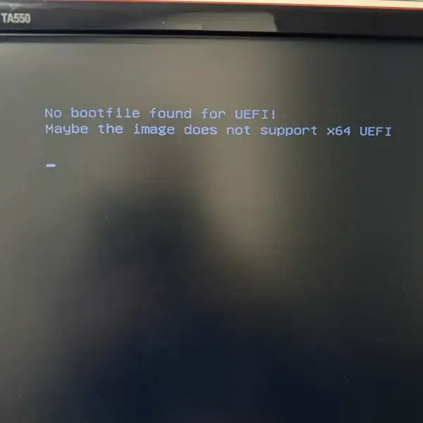 No bootfile found for UEFI Error UEFI boot error showing no bootfile found for UEFI