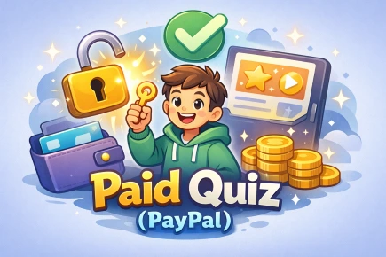 Paid Quiz (PayPal) thumbnail