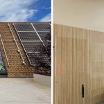 Replace Three Glazing Systems with Our MAGS Bar Systems An image of the finished skylights and an image of the interior bathroom.