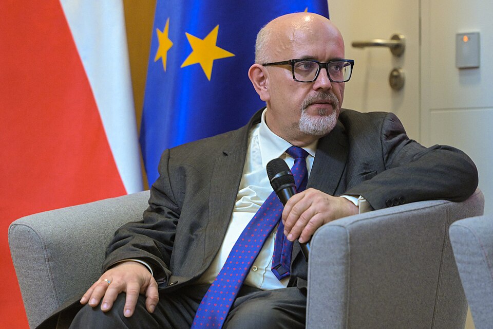 Wojciech Wiewiórowski at a Data protection day celebration, January 2025