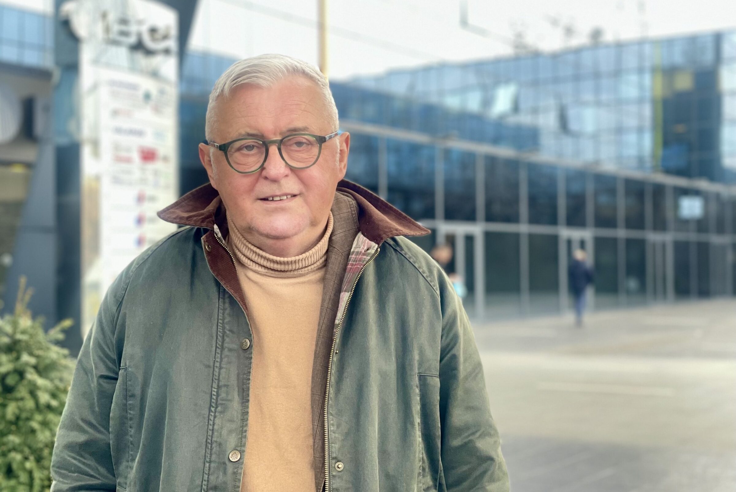 Croat political scientist Anđelko Milardović. Source: Anastasiia Furman, Deník N.