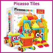 Picasso Tiles - One of the three preschool Grand Prizes