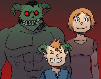 Human-Demon Hybrid (trope)