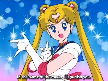In the Name of the Moon (trope)