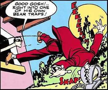 Hoist by His Own Petard (trope)