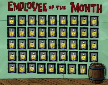 Employee of the Month (trope)