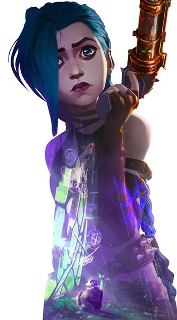 Characters in Arcane: Jinx