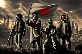 Post-Apocalyptic Gas Mask (trope)