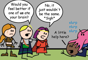 Shut Up and Save Me! (trope)