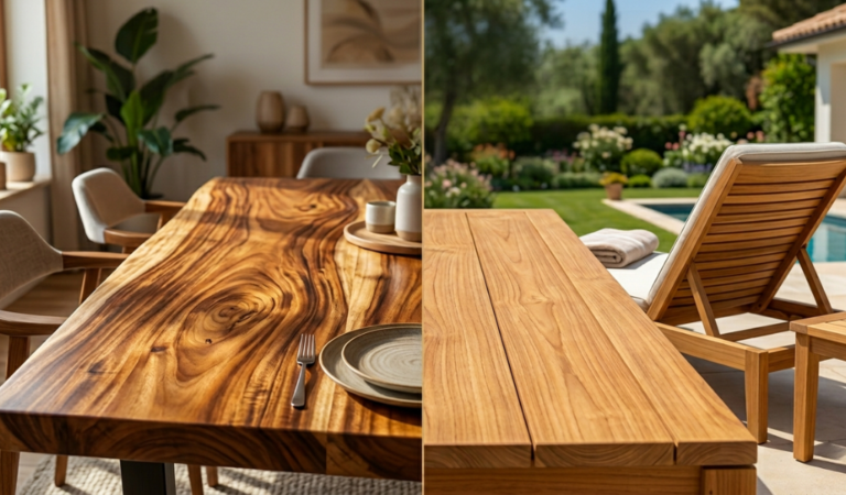 Acacia Wood or Teak Wood: Which One Should You Choose?
