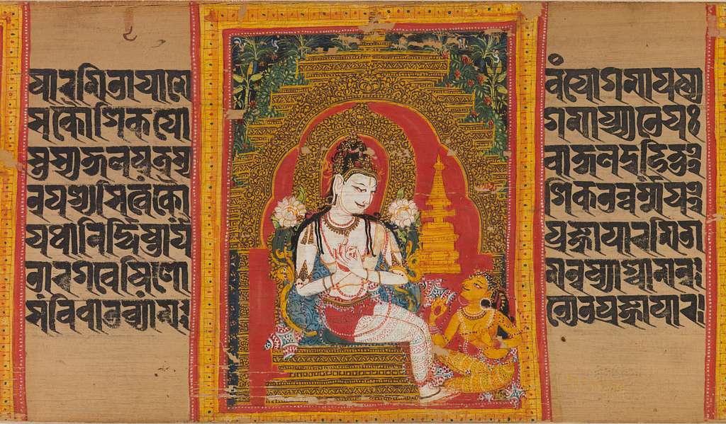 avalokiteshvara expounding dharma