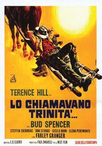Póster d'a cinta, obra de Renato Casaro.