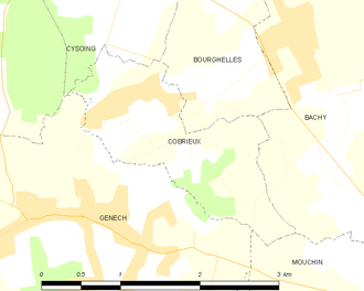 Poziția localității Cobrieux