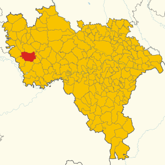 Poziția localității Valle Lomellina