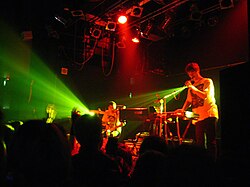The Presets performing live in London, 2006.