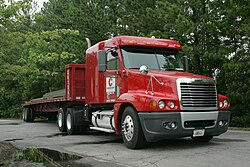 A Chatham Steel freightliner. Chatham Steel, founded in 1915, is headquartered in Savannah, Georgia.