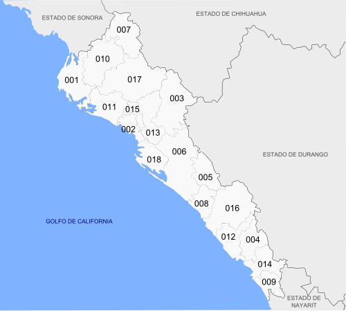 Municipalities of Sinaloa