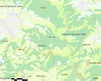Roure - Localizazion