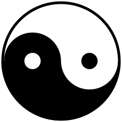 Les symboles du yin et du yang