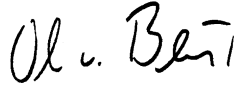 Ole von Beusts signatur