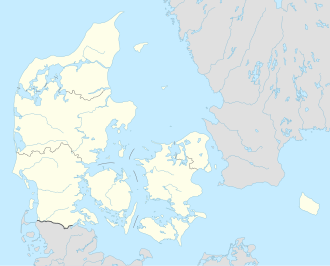 Odenses läge i Danmark.