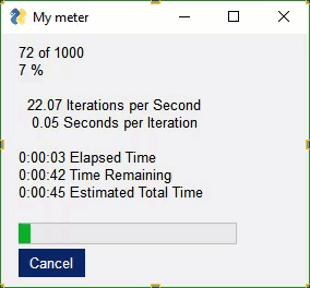 progress meter wx2