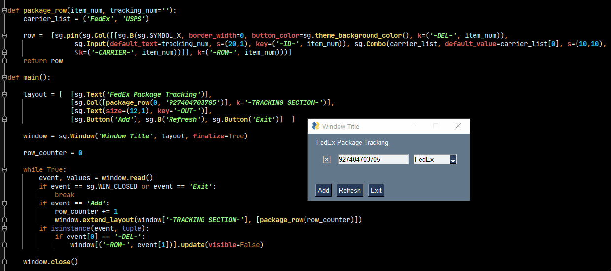 PackageTracking