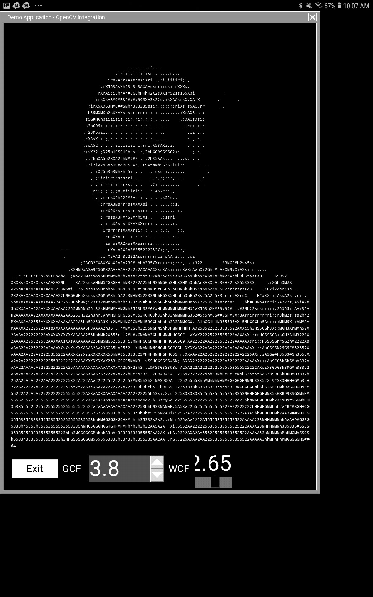 PySimpleGUI OpenCV PyDroid3-2