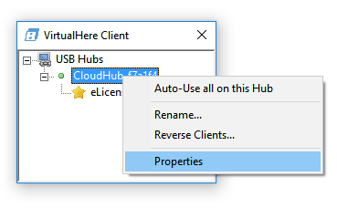 VirtualHere CloudHub Screenshot 1