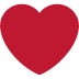 Heavy red heart ❤️