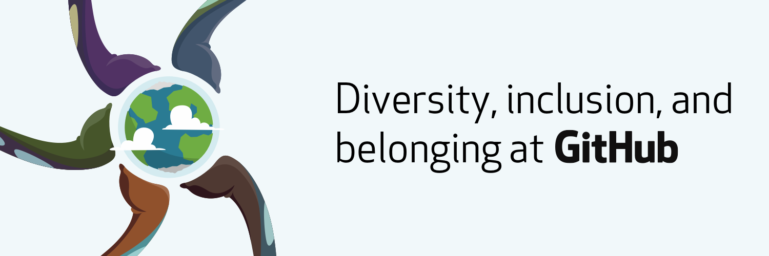 Diversity, inclusion, and belonging at GitHub in 2018 logo