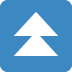 Up-pointing double triangle ⏫