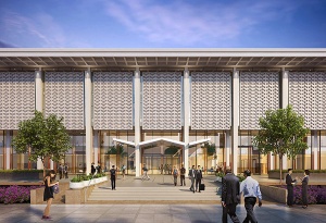 The Hayden Library reinvention will feature above-ground entrances and more student seating. Redesigned Hayden Library will include more natural light and multiple entrances.