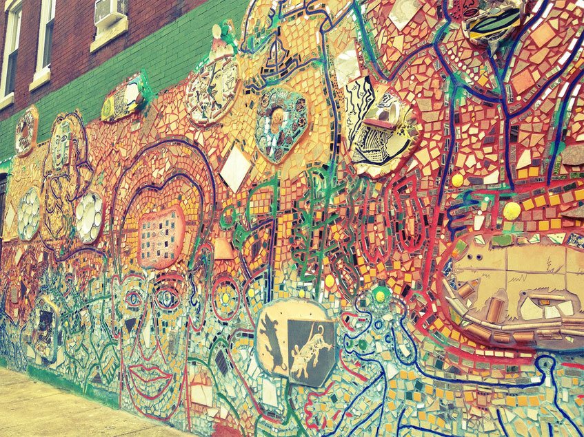 Philadelphia's Magic Gardens Philadelphia's Magic Gardens. This place was so cool!